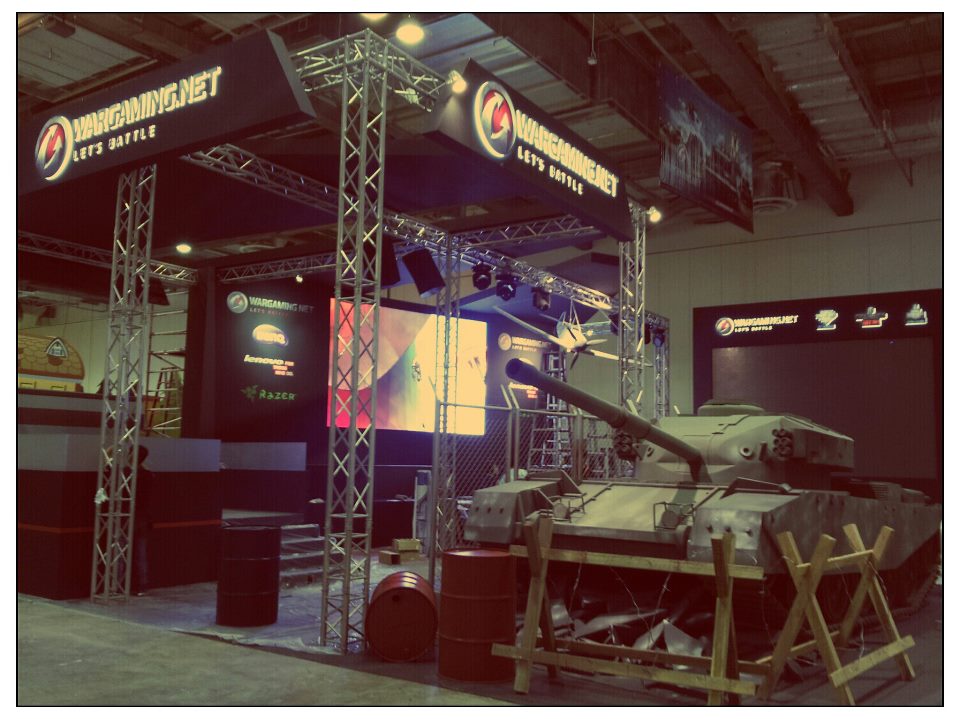 World of Tank booth
