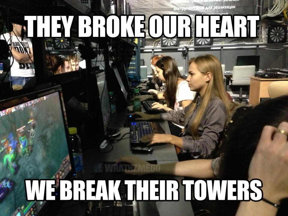 they broke our heart, we break their towers