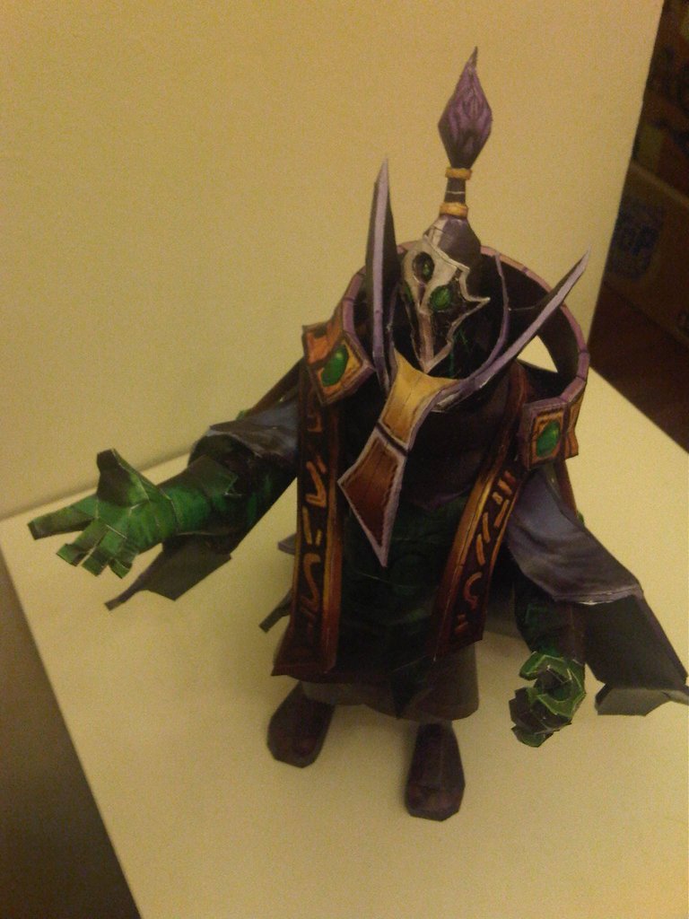 Rubick, made of paper