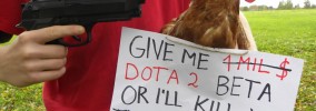 dota key or your animal courier is gone
