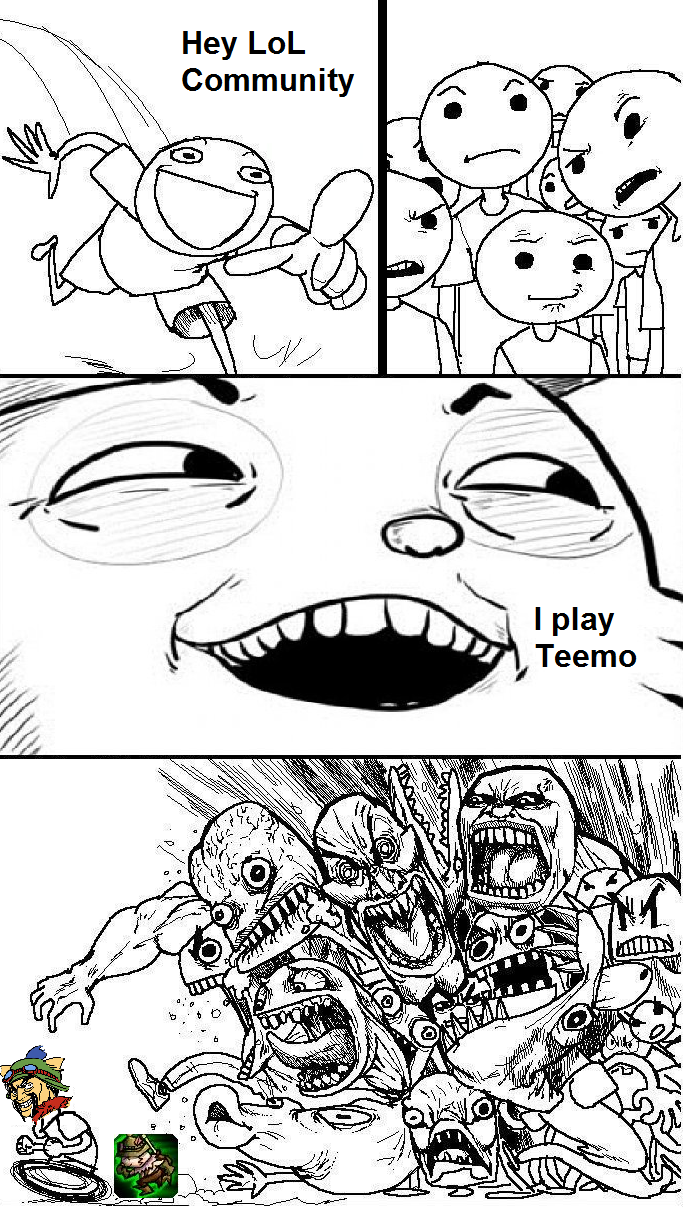 haters gonna hate.. teemo :D
