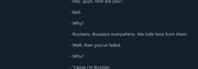 Russians, Russians everywhere.